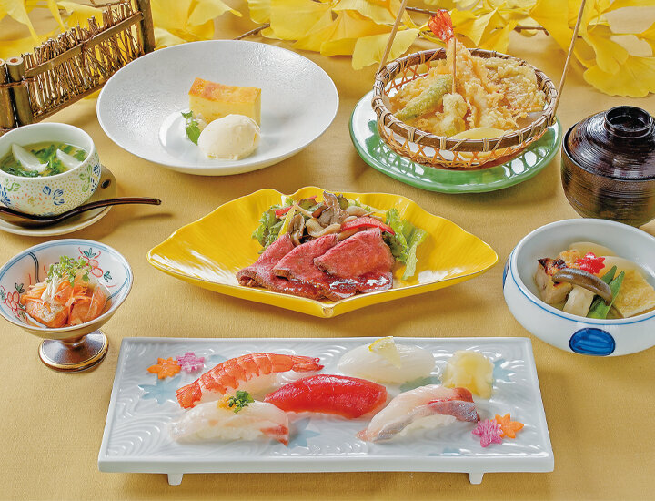【季節のランチ】「銀杏御膳」