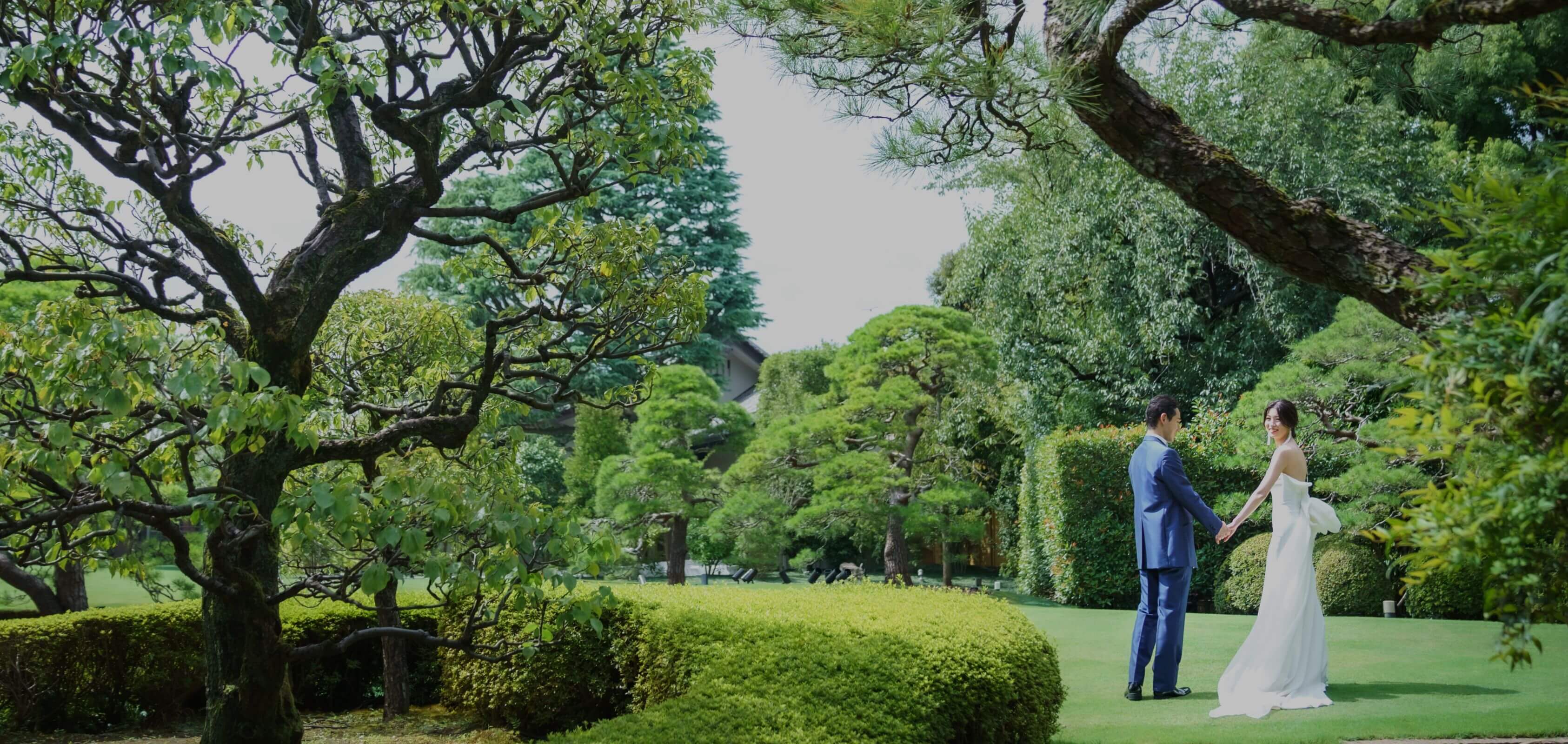 東京でのフォトウエディング・前撮りは明治記念館